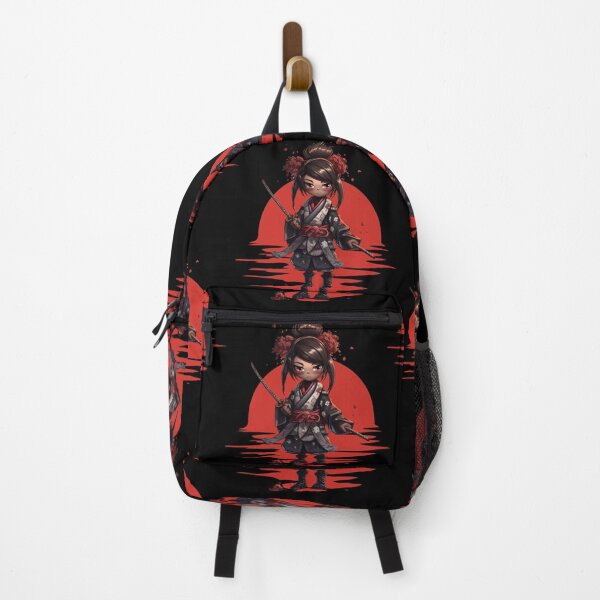 Item preview, Cute Samurai Girl Illustration designed and sold by Szpaku desart .