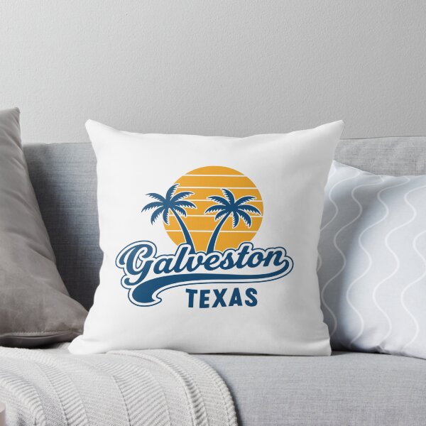 Item preview, Galveston Texas Palms Trees Sunset Retro designed and sold by gunaone-design.