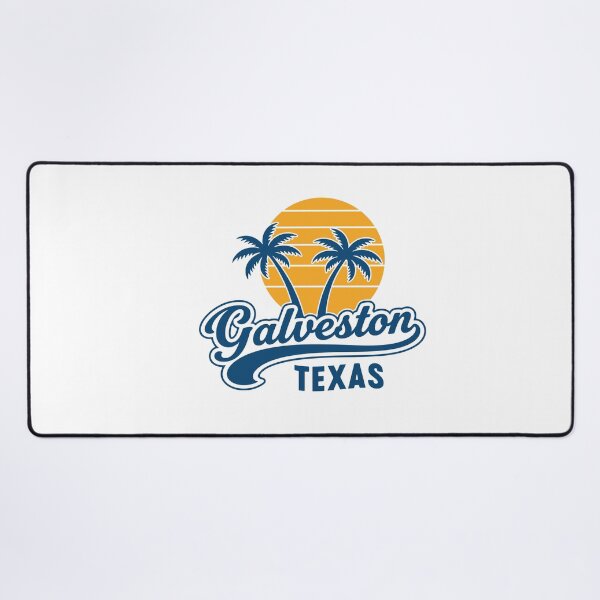 Item preview, Galveston Texas Palms Trees Sunset Retro designed and sold by gunaone-design.