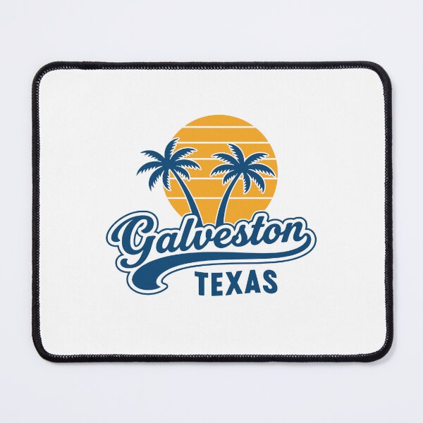 Item preview, Galveston Texas Palms Trees Sunset Retro designed and sold by gunaone-design.