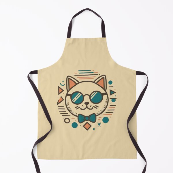 Item preview, Geometric Cat – Stylish Abstract Portrait designed and sold by Dogandesighn.