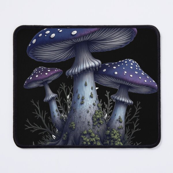 Item preview, Vintage Midnight Forest Fungi Botanical Illustration designed and sold by Retro Mood Co.
