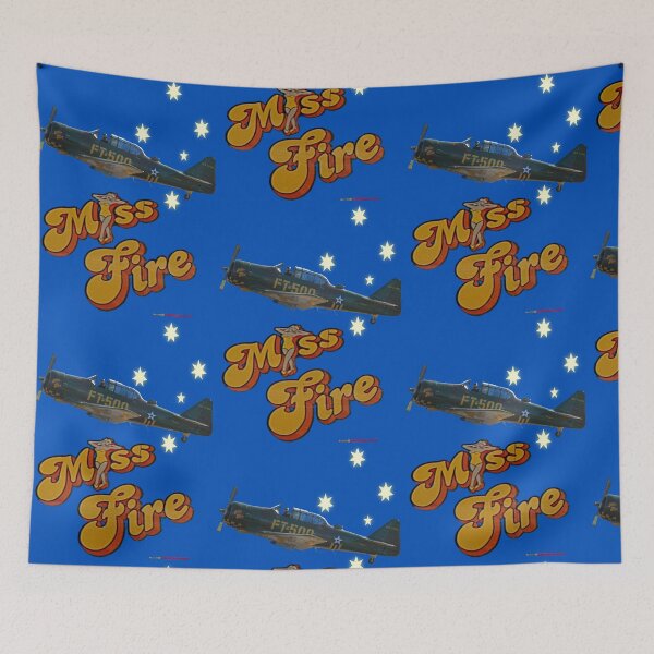 Item preview, Harvard Miss Fire Nose Art Design designed and sold by muz2142.