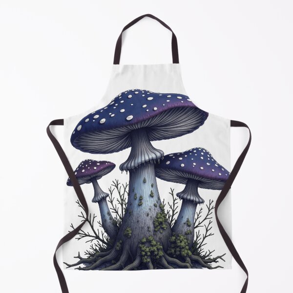 Item preview, Vintage Midnight Forest Fungi Botanical Illustration designed and sold by Retro Mood Co.