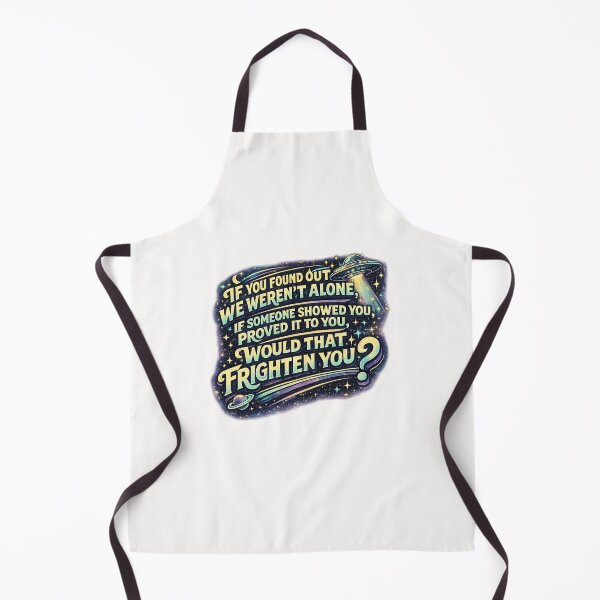 Item preview, Alien Disclosure Quote UFO Conspiracy Extraterrestrial Truth Cosmic Typography designed and sold by Places On Earth.