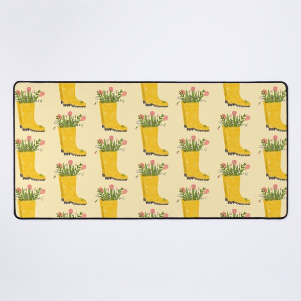 Item preview, Cute Garden Boot with Flowers Illustration  designed and sold by Spring Things.
