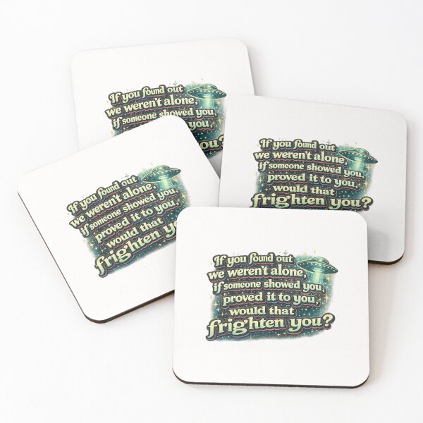 Item preview, Vintage UFO Disclosure Quote Retro Alien Truth Sci Fi Typography designed and sold by Places On Earth.
