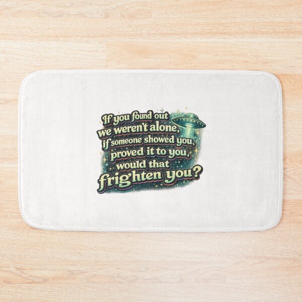 Item preview, Vintage UFO Disclosure Quote Retro Alien Truth Sci Fi Typography designed and sold by Places On Earth.