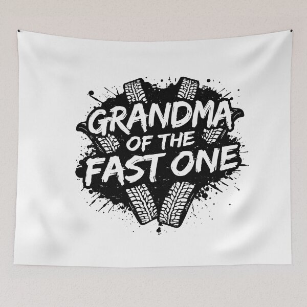 Item preview, Grandma of The Fast One Funny Car Racing Mom designed and sold by gunaone-design.