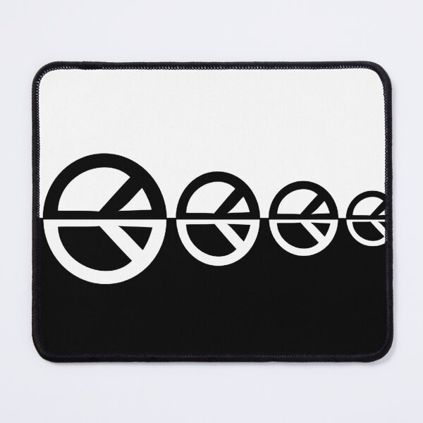 Item preview, Retro Black and White Peace Signs designed and sold by MellowCat.