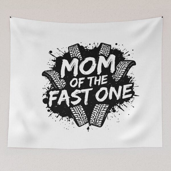 Item preview, Mom of The Fast One Funny Car Racing Momma designed and sold by gunaone-design.
