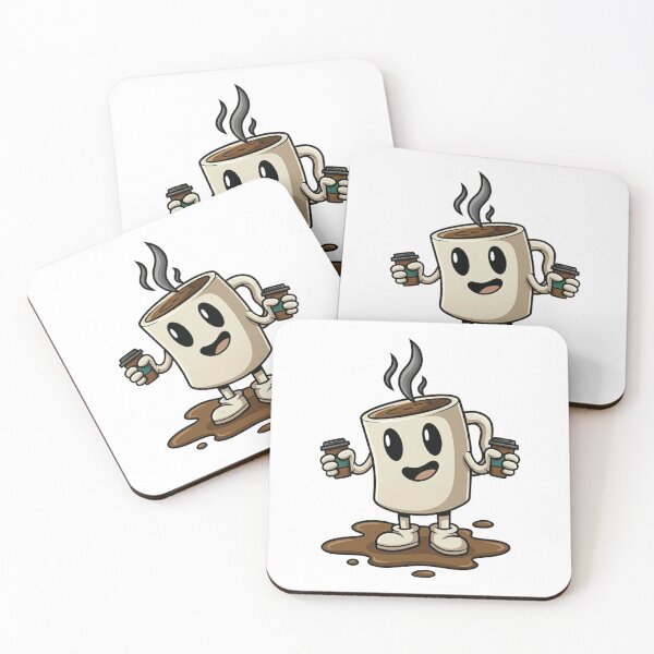 Item preview, Happy Energized Coffee Mug (Muggy) designed and sold by BeccoMaskLab.