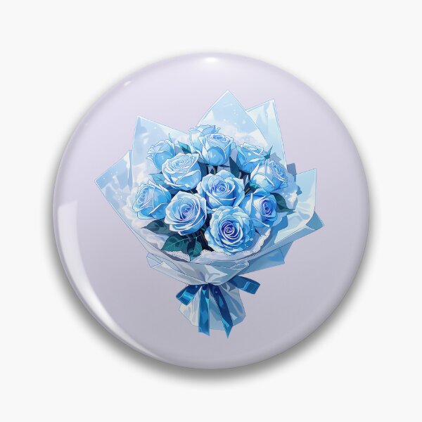 Item preview, Blue Rose Bouquet designed and sold by sakurashorty.