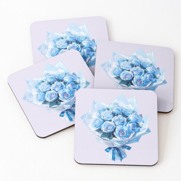 Item preview, Blue Rose Bouquet designed and sold by sakurashorty.
