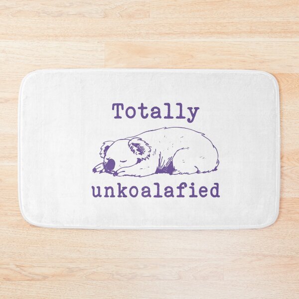 Item preview, Totally Unkoalafied Funny Koala Bear Sleeping designed and sold by gunaone-design.