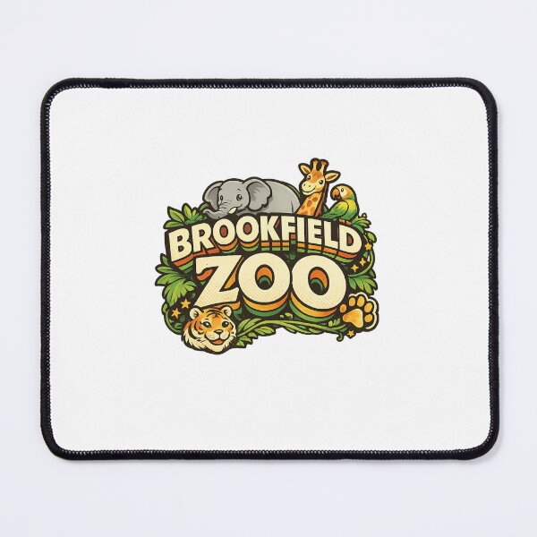 Item preview, Brookfield Zoo Chicago Illinois Family Attraction Cook County Wildlife Destination designed and sold by Places On Earth.