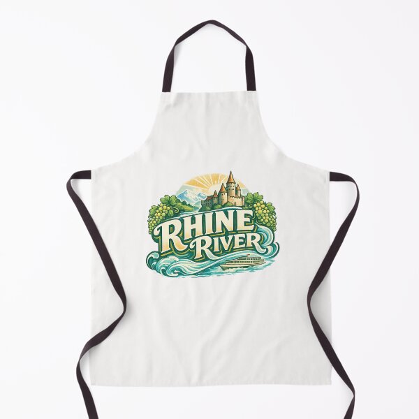 Item preview, Rhine River Europe Germany France Switzerland Castle Valley Scenic Route designed and sold by Places On Earth.