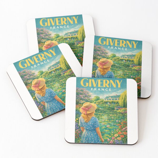 Item preview, Giverny France Claude Monet Garden Normandy Impressionism Seine Valley designed and sold by Places On Earth.