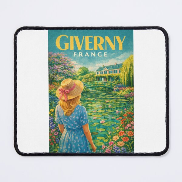 Item preview, Giverny France Claude Monet Garden Normandy Impressionism Seine Valley designed and sold by Places On Earth.