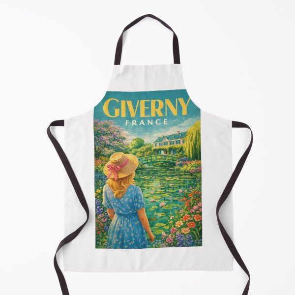 Item preview, Giverny France Claude Monet Garden Normandy Impressionism Seine Valley designed and sold by Places On Earth.