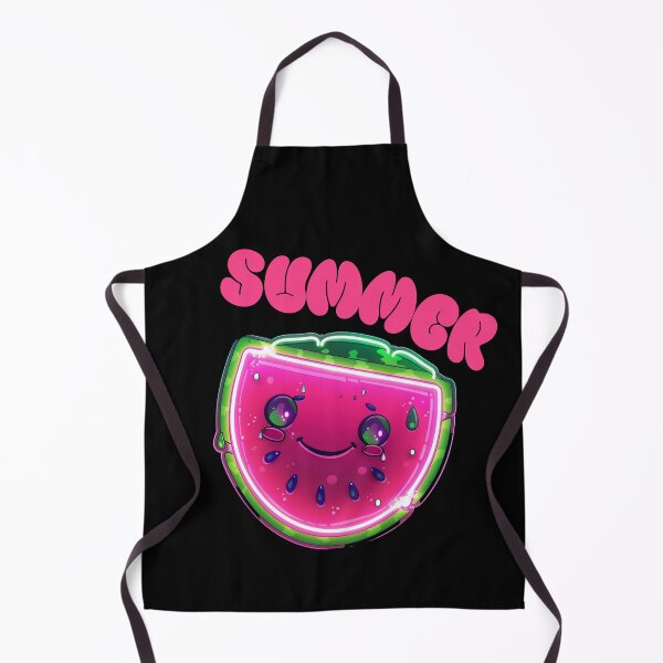 Artikelvorschau, Summer Vibe Watermelon - Cute Neon Glow - Kawaii Fruit Art entworfen und verkauft von EhrenGeneration.