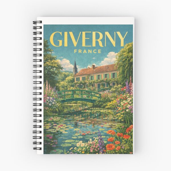 Item preview, Giverny France Monet Garden Normandy Seine River Impressionist Landscape designed and sold by Places On Earth.