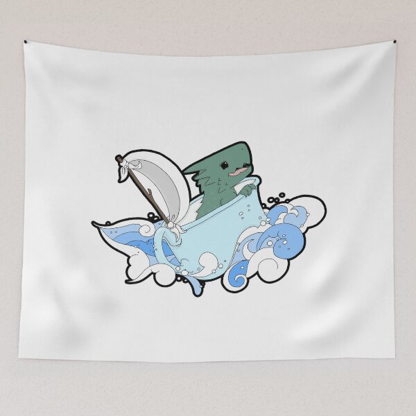 Item preview, Dragon in a Teacup  designed and sold by Sarah Reed.