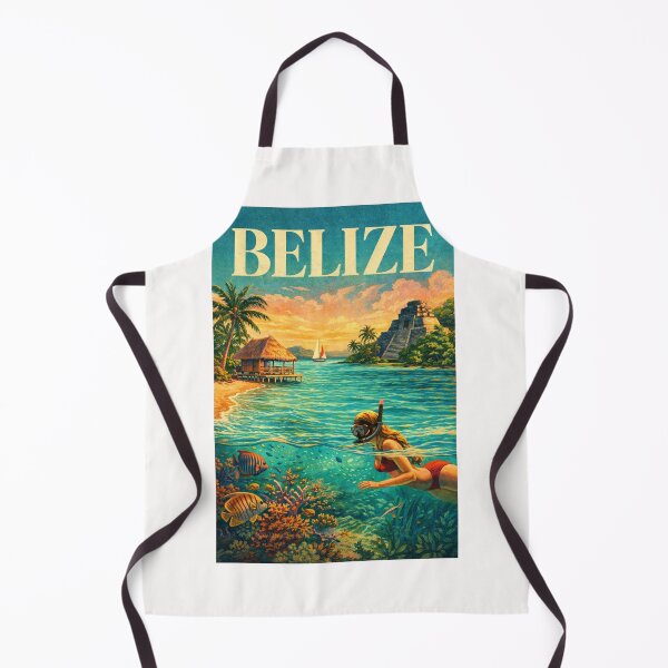 Item preview, Belize Caribbean Reef Great Blue Hole Lighthouse Reef Tropical Marine Scene designed and sold by Places On Earth.