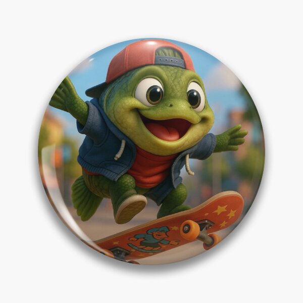 Item preview, Skater Smallmouth Bass designed and sold by Sillytoe.