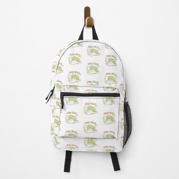 Item preview, Kawaii Frog Sleeping “Nap Time” | Cute Sleepy Frog Sticker designed and sold by AidaAviles.
