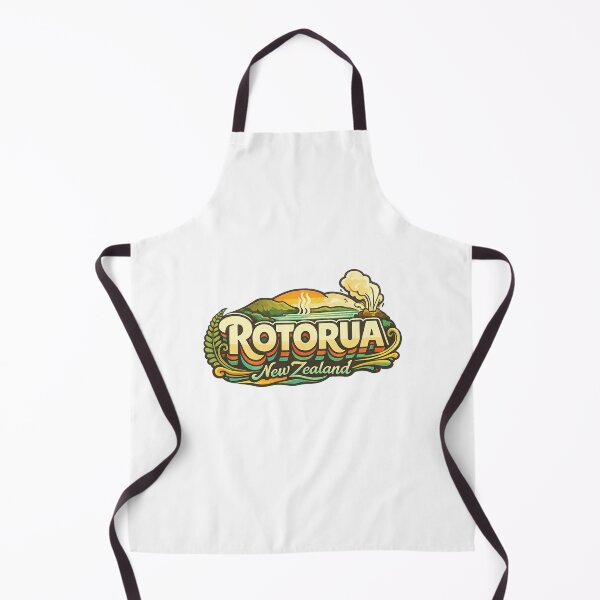 Item preview, Rotorua New Zealand Geothermal Valley Whakarewarewa Te Puia Lake Rotorua North Island designed and sold by Aryabek.