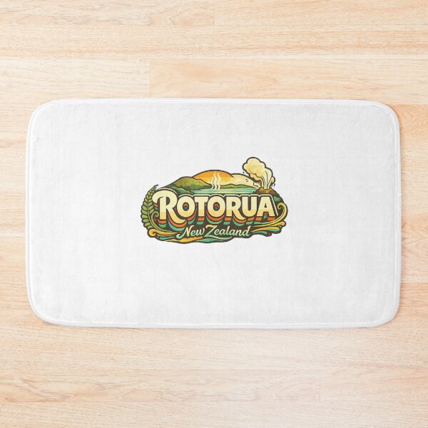 Item preview, Rotorua New Zealand Geothermal Valley Whakarewarewa Te Puia Lake Rotorua North Island designed and sold by Aryabek.