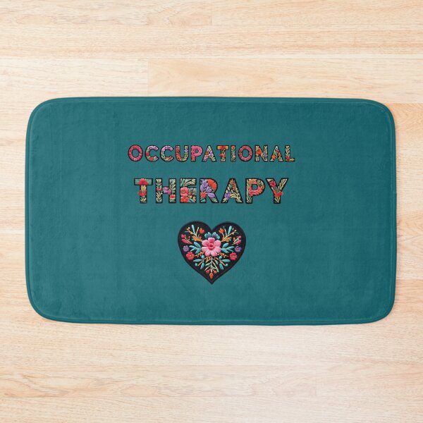 Item preview, Floral Occupational Therapy with heart underneath designed and sold by lucyinspace.
