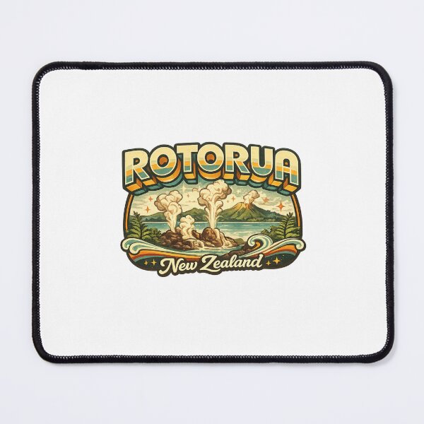 Item preview, Rotorua New Zealand Geysers Waiotapu Geothermal Fields Lake Rotorua Bay of Plenty designed and sold by Aryabek.