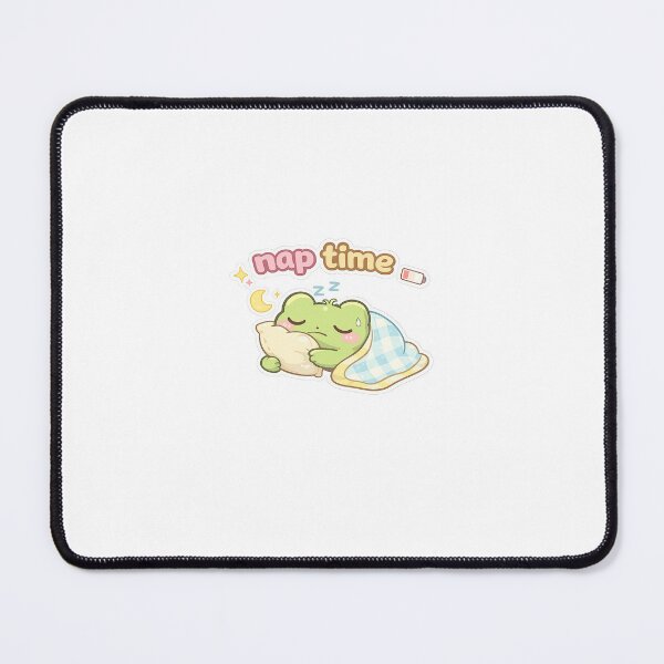 Item preview, Kawaii Frog Sleeping “Nap Time” | Cute Sleepy Frog designed and sold by AidaAviles.