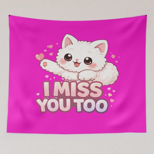Item preview, Lumi Cute Cat – I miss you too designed and sold by Mochi Studio.