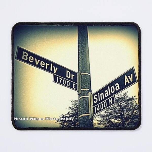 Item preview, Beverly Drive & Sinaloa Avenue, Pasadena, California by Mistah Wilson designed and sold by The Street Sign Store.