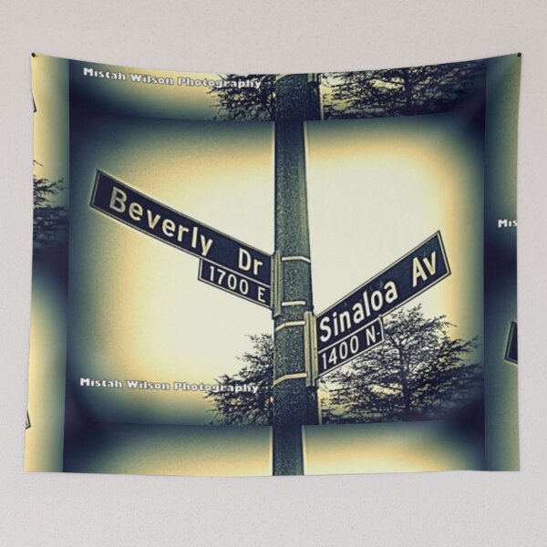 Item preview, Beverly Drive & Sinaloa Avenue, Pasadena, California by Mistah Wilson designed and sold by The Street Sign Store.