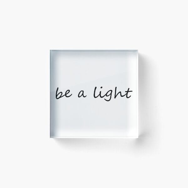 Item preview, Be a Light designed and sold by cdanziger.