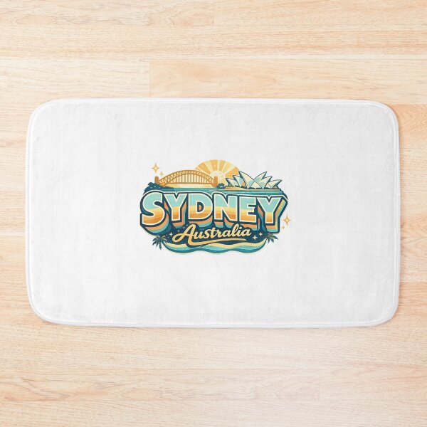 Item preview, Sydney Australia Harbour Bridge Opera House Bondi Beach New South Wales Skyline designed and sold by Aryabek.