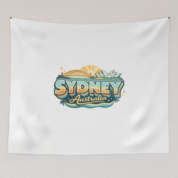 Item preview, Sydney Australia Harbour Bridge Opera House Bondi Beach New South Wales Skyline designed and sold by Aryabek.