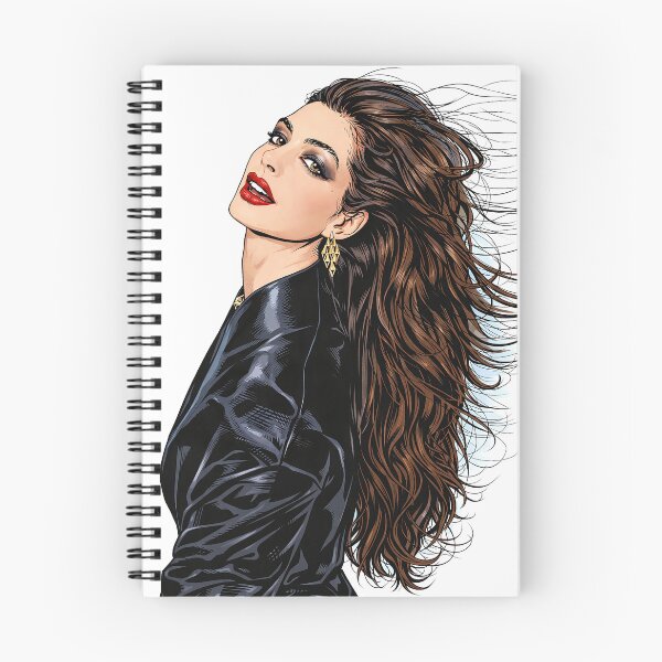 Item preview, Anne Hathaway from The Devil Wears Prada 2 with her hair blowing in the wind (fan art) designed and sold by PopCultureAndStuff.
