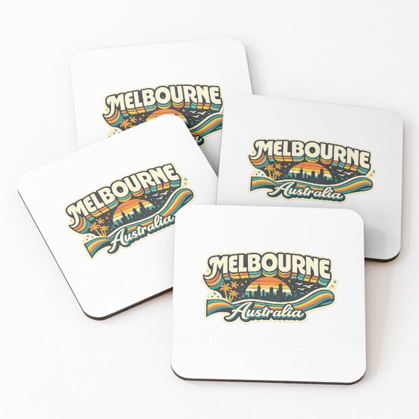 Item preview, Melbourne Australia City Skyline Port Phillip Bay St Kilda Yarra River Urban Landscape designed and sold by Aryabek.