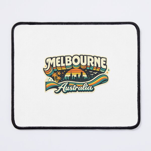 Item preview, Melbourne Australia City Skyline Port Phillip Bay St Kilda Yarra River Urban Landscape designed and sold by Aryabek.