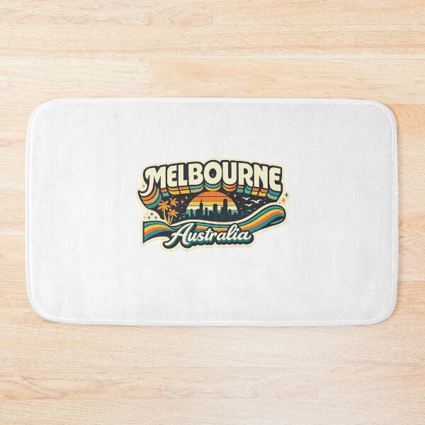 Item preview, Melbourne Australia City Skyline Port Phillip Bay St Kilda Yarra River Urban Landscape designed and sold by Aryabek.
