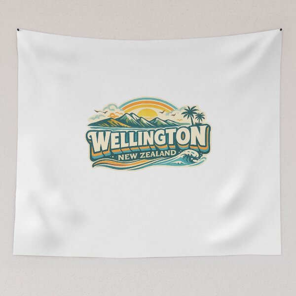Item preview, Wellington New Zealand Harbour Te Whanganui a Tara Mount Victoria North Island Capital designed and sold by Aryabek.