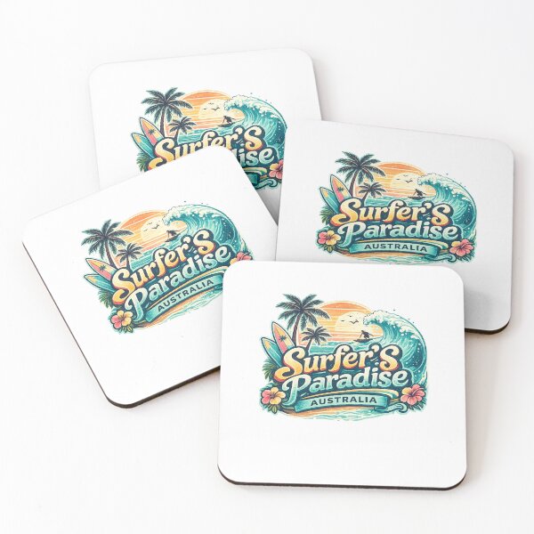 Item preview, Surfers Paradise Gold Coast Queensland Australia Pacific Ocean Broadbeach Skyline designed and sold by Aryabek.