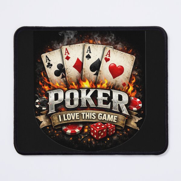 Item preview, Poker Fire  I Love This Game | Aces & Casino Style Design designed and sold by MWSailingClub.