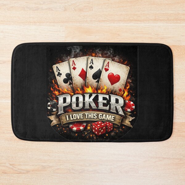 Item preview, Poker Fire  I Love This Game | Aces & Casino Style Design designed and sold by MWSailingClub.