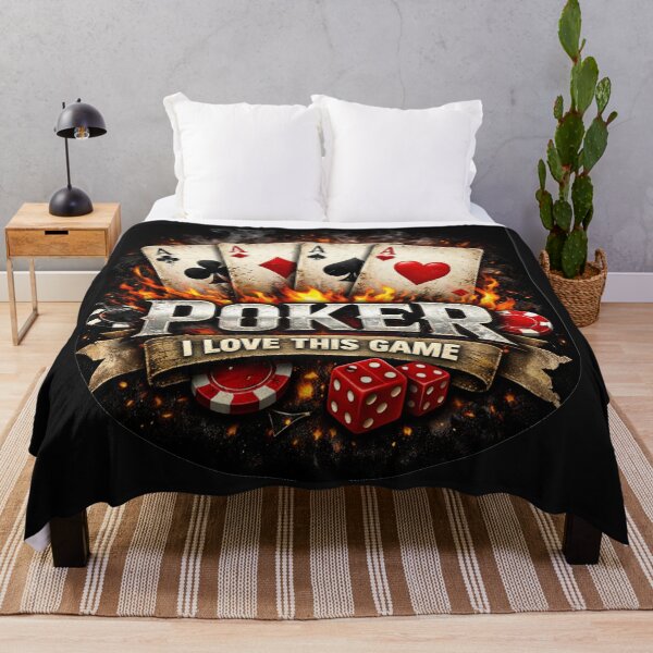Item preview, Poker Fire  I Love This Game | Aces & Casino Style Design designed and sold by MWSailingClub.